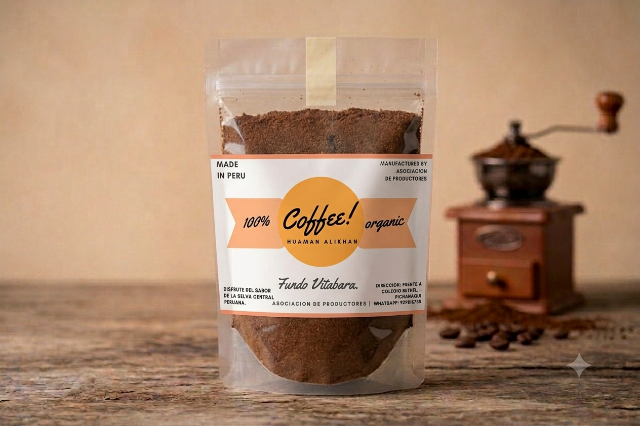 Café Convencional 250 gr — empaque de café molido